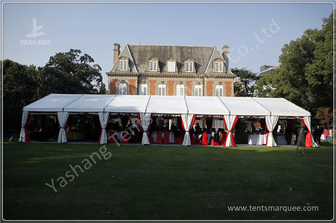 Large Outdoor Backyard Luxury Wedding Tents Decorating